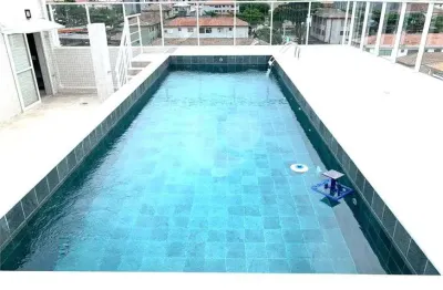 Apartamento com 1 quarto à venda na Rua Liberdade, Estuário, Santos