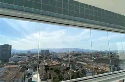 Apartamento com 1 quarto à venda na Rua Oswaldo Cruz, Boqueirão, Santos