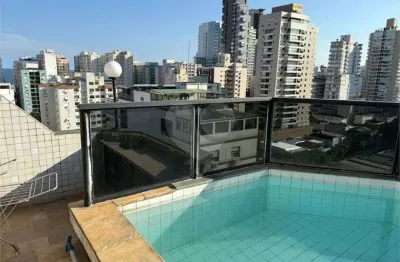 Cobertura com 1 quarto à venda na Avenida Doutor Bernardino de Campos, Pompéia, Santos