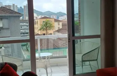 Apartamento com 3 quartos à venda na Rua Pasteur, Gonzaga, Santos