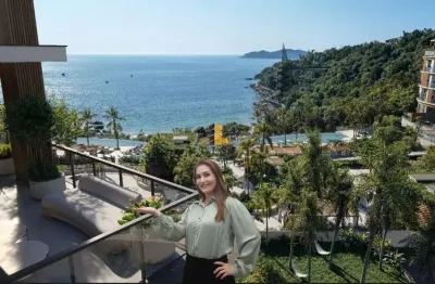 Apartamento alto padrão de frente para a praia do ribeiro em bombinhas sc