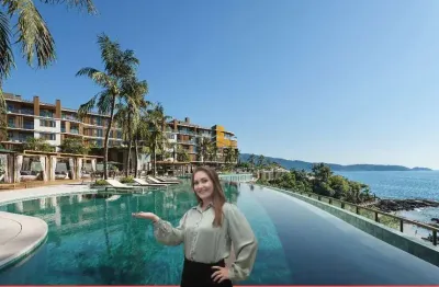 Apartamento alto padrão com vista para o mar em bombinhas.