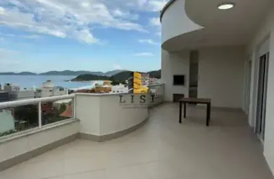 Linda e ampla cobertura mobiliada à venda na praia de quatro ilhas, bombinhas/sc