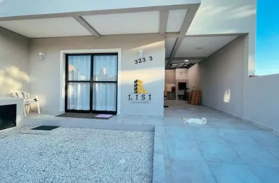 Sobrado à venda novo com 3 dormitórios à 150 metros da praia em bombinhas sc