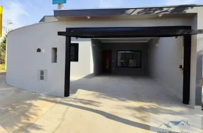 Casa para venda em boituva, portal ville jardins, 3 dormitórios, 1 suíte, 3 banheiros, 2 vagas
