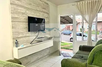 Casa em condomínio para venda em boituva, flora ville, 2 dormitórios, 1 banheiro, 1 vaga