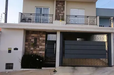 Sobrado à venda no di napoli, cerquilho  sp - 3 quartos - piscina - gourmet