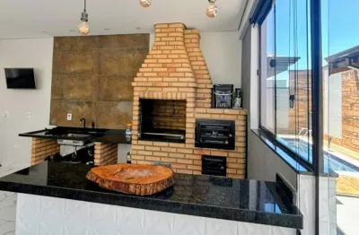 Casa à venda mobiliada no condomínio lagos d'icarai em salto/sp, só chegar e morar!