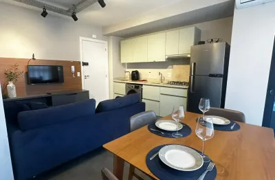 Studio porteira fechada - 100% mobiliado, decorado, equipado - se mude amanhã mesmo e traga somente as roupas