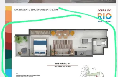 Apartamentos studios , sala 1 e 2 quartos todos primeira locação direto com proprietario