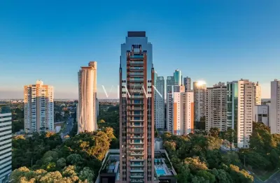 Apartamento com 4 quartos à venda na rua professor pedro viriato parigot de souza, 2795, mossunguê, curitiba por r$ 18.600.000