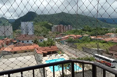 Apartamento de 02 dormitórios  para alugar na praia martim de sá em caraguatatuba - sp.