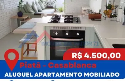 Aluguel Anual para Locação em Salvador, Piatã, 2 dormitórios, 2 suítes, 3 banheiros, 2 vagas