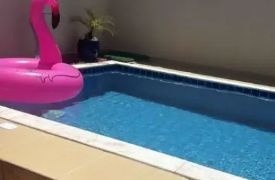 Casa para Temporada em Camaçari, Jauá (Abrantes), 3 dormitórios, 2 suítes, 4 banheiros, 1 vaga