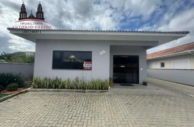 Casa e sala comercial à venda no centro de antônio carlos - sc