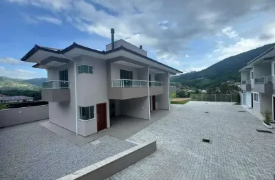 Ultima unidade sobrado para venda 2 suítes no centro - antônio carlos/sc