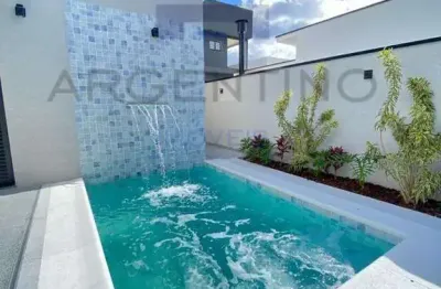 Viva com elegância e conforto em uma casa térrea de alto padrão na granja anita