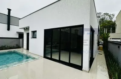 Linda casa térrea no condomínio veredas com 3 suítes e piscina aquecida!