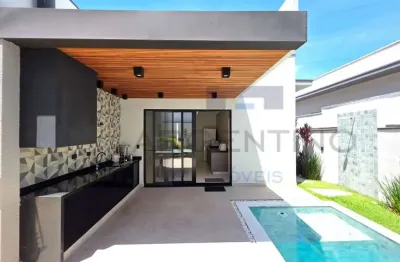 Casa térrea em condomínio fechado no bella città fazenda rodeio