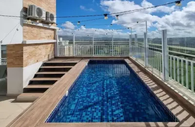 Cobertura com vista privilegiada no helbor reserva do itapety - mobiliado
