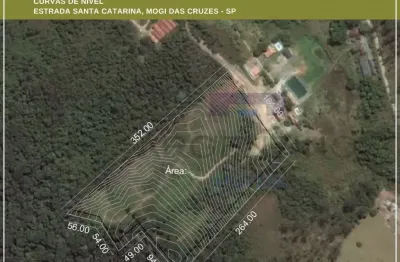 Terreno à venda na Estrada Santa Catarina, Cézar de Souza, Mogi das Cruzes