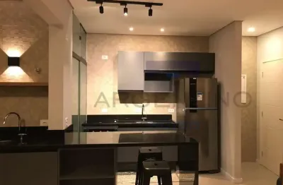 Loft mobiliado para locação - edifício uno damebe (vista praça do trator)