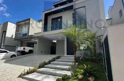 Sobrado de alto padrão no condomínio mosaico essence - fase 2 | 191m²