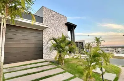 Casa térrea à venda, 3 suítes, 360m²jardins bolonha, senador canedo, go