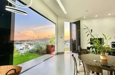 Casa térrea à venda, 3 suítes, 360m²jardins bolonha, senador canedo, go