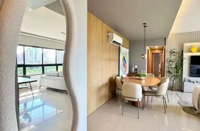 Apartamento à venda, 3 suítes com 111 m² no setor pedro ludovico, goiânia, go