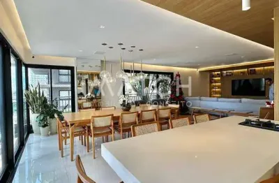 Apartamento a venda no setor marista, 4 suítes com 221m2, goiania/go