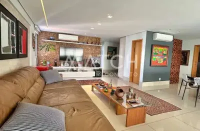 Apartamento à venda, bougainville square, 3 suítes, 185 m², marista, goiânia, go