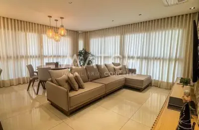 Apartamento à venda com 3 suítes e 122m² no setor marista, goiânia, go