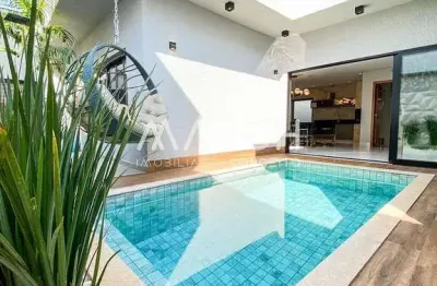 Casa térrea à venda com 216m², 3 suítes no residencial portal do sol green , goiânia, go
