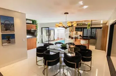 Casa térrea à venda com 216m², 3 suítes no residencial portal do sol green , goiânia, go