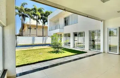 Sobrado à venda com 569m² de construção, 5 suítes, no alphaville cruzeiro do sul goiânia, go