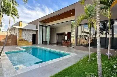 Casa térrea à venda com 4 suites no jardins milão, goiânia, go