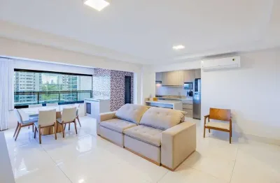 Apartamento à venda no europark ibirapuera, com 117 m2, 3 suítes e officce, park lozandes, goiânia,