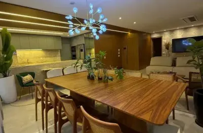 Apartamento mobiliado à venda com 165 m2, 3 suítes, no Setor Marista, Goiânia, GO