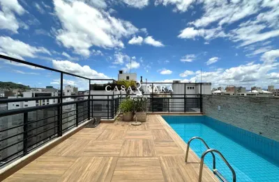 Cobertura duplex 3 dormitórios (2 suítes) e 3 vagas - centro