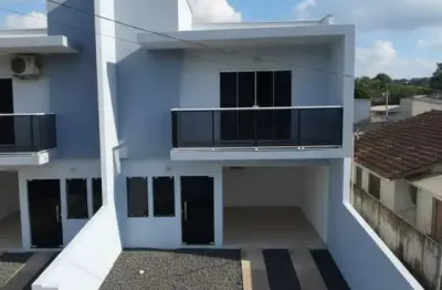 Casa com 3 quartos à venda na rua vereadora ruth nóbrega martinez, 58, são josé do acaraí, são francisco do sul, 109 m2 por r$ 400.000