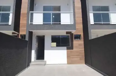 Casa com 2 quartos à venda na rua joão pereira de santana, 464, água branca, são francisco do sul por r$ 341.000