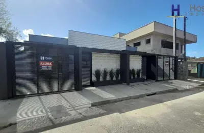 Casa com 2 quartos para alugar na rua jorge evilázio, 240, água branca, são francisco do sul por r$ 2.500