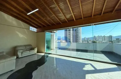 Cobertura com 4 dormitórios à venda, 116 m² por r$ 500.000,00 - enseada - guarujá/sp