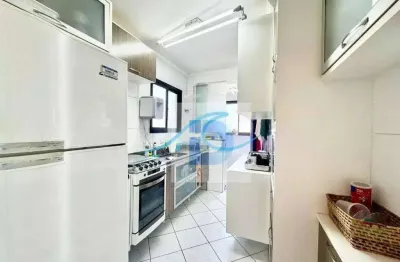 Apartamento com 3 dormitórios à venda, 115 m² por r$ 1.280.000,00 - praia do tombo - guarujá/sp
