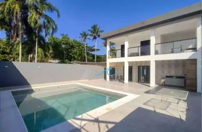 Casa com 3 dormitórios à venda, 350 m² por r$ 1.300.000,00 - balneario praia do perequê - guarujá/sp