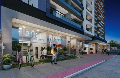 Apartamento de 02 quartos e varanda em jardim camburi - vitória/es.