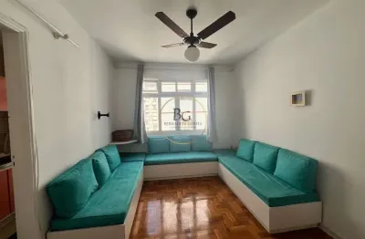Apartamentoa venda  1 quarto - boqueirão -   37m² - andar alto -santos