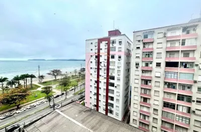 Apartamento a venda vista mar - 1 dormitório - 37 mts útil - embaré