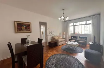 Apartamento a venda - frente - 2 dormitórios com dependencia - gonzaga - santos